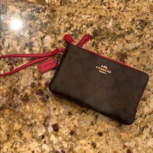 Coach wristlet